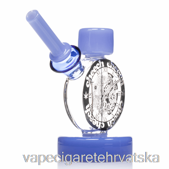 Vape Hrvatska Cheech Clock Bubbler Blue